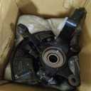 TRQ Front Wheel Bearing & Hub Assembly with Knuckle LH for Ford Mercury Mazda