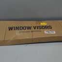 Window Visors Rain Guards for 2019 2020 2021 2022 2023 2024 Kia Forte, Out-Channel Window Vent Wind Deflectors Visors Shades for 19 20 21 22 23 24 Forte