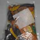 Fall Balloon Garland Arch Kit,129pcs Orange Yellow Wine Red Brown Gold Balloons Maple Leaf Pine Cones Pumpkin Foil Balloons for Thanksgiving Harvest Autumn Birthday Baby Shower Party Decorations