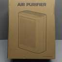 Air Purifiers For Home With Air Quality Display Cover Area Up to 2152 Sq.Ft Equipped with True H13 HEPA Washable Filter Air Cleaner with Fragrance Sponge for Bedroom Dorm Room, DH-JHD08(White)