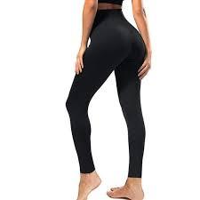 1 Packs Leggings with Pockets for Women, Soft High Waisted Tummy Control Workout Yoga Pants L-XL