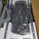 WALI Motorized Ceiling TV Mount with Remote, Electric Flip Down TV Bracket for 32 to 70 inch Flat and Curved Screen Up to 77 Lbs, Pitched Roof, Max Mounting Holes 600x400mm (FCM604), Black