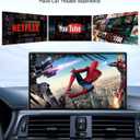 5-in-1 Wireless CarPlay Adapter with Netflix/YouTube/TF, Android Auto & Carplay Adapter with USB-A and USB-C Cables,Convert Wired to Wireless Apple Dongle, Magic Video Ai Box Car Play for iOS 10+
