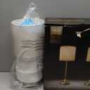 Rechargeable Table Lamp, 2-Pack, 8000mAh, Dimmable, Ambient Light, 2700K, Touch Control, Portable, LED, Wireless, Cordless, Battery Operated, Desk Lamp, Kitchen Lamp, Fabric Shade, for Dining Room