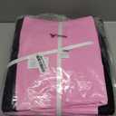 Windyun 4 Pack 69 Gallon Extra Large Moving Bags XXL Heavy Duty Storage Bag with Strong Zipper Handle Jumbo Big Tote Box Foldable for College Dorm Travel Clothes Duffle Blanket Pillow (Pink)