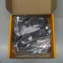 USB C Switch,USB C Switcher 2 Computers,Type C KVM Switch 8K@60Hz 4K@120Hz Video/10Gbps Data Transfer/100W Charging,Compatible with Thunderbolt Device,USBC Cables Included