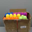 TURNMEON 500 Count Plastic Easter Eggs Bulk 6 Colors Easter Eggs Fillable Easter Basket Stuffer Filler 2.2 Inch Surprise Empty Easter Eggs for Eggs Hunt, Classroom Prize Party Favor Supplies