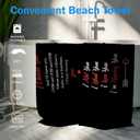 Couple I Choose You Love Beach Towel Set of 2, Honeymoon Wedding Beach Towels Valentines Day Gifts for Newlywed Bride Groom Him Her, Black Beach Towels Oversized Decor for Bathroom 30x60 in