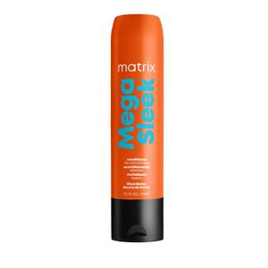 Matrix Mega Sleek Conditioner - Smoothing and Detangling, For Dry, Damaged & Frizzy Hair, Salon Professional Conditioner, With Shea Butter, Vegan (10.1 Fl Oz (Pack of 1))