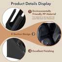 CURTA Disposable Paper Cup Dispenser, Lid Dispenser 8 Compartment PC Coffee Cup and Lid Storage Organizer for Countertop Bar, Beverage Cup, Kitchen, Breakroom Restaurant