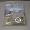 9" x 20T 2-Set Carbon Steel Round Chainsaw Tooth Brush Blades - Universal Adapter Kit with 3 Round Files, Compatible with Brush Cutter, Trimmer, Weed Eater, Husqvarna, Stihl, Ego