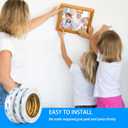 Double Sided Foam Tape Heavy Duty 1 inch x16.5Ft | PE Strong Adhesive Tape | Vibration Resistant | for Indoor/Outdoor Paint Wall Mounting Picture Hanging Poster | Damage-Free (1in/25mm x16.5Ft)