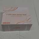 Red Light Photon Facial Mask, Wireless Rechargeable & Ergonomic Design with NIR, Portable for Home & Travel, Gold