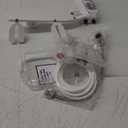 LUXE Bidet NEO 320 Plus - Patented Bidet Attachment for Toilet Seat, Innovative Hinges to Clean, Slide-in Install, Advanced 360 Self-Clean, Warm, Dual Nozzles, Feminine & Rear Wash (Chrome) (Chrome)