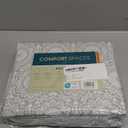 Comfort Spaces 100% Cotton Sheet Set Breathable, Lightweight, Soft with 14" Elastic Pocket Fits up to 16" Mattress, All Season Cozy Bedding, Matching Pillow Case, Full Adelia Gray 4 Piece