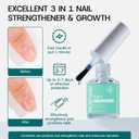 Morovan Gel Nail Polish Remover Kit: Gel Polish Remover with Liquid Latex Tape Nail Strengthener Nail Tools Quick Remove Gel Nail Polish in 3-5 Minutes No Need to Warp & Soak (7 Pcs Set)