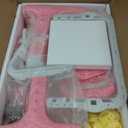 Kids Desk and Chair Set, Height Adjustable Child's School Study Writing Tables, Kids Desk with Bookstand and Storage Drawer, Widened Desktop with Desktop for Boys and Girls