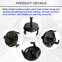 ReluxGo 25264 Harmonic Balancer Puller for GM, LS Crank Pulley Puller for GM Chrysler Jeep Dodge, Harmonic Damper Puller for Engine Balancer Removal Replacement