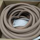 Flexzilla Colors Garden Hose 5/8 in. x 50 ft., Lightweight All-Weather Water Hose, Durable and Flexible, Leak-Free Connections, Brown Mulch