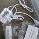 110" Motorized Projector Screen, Electric 16:9 Projector Screen with Remote Control, Indoor/Outdoor HD Movie Screen, Wall/Ceiling Mounted, Perfect for Home Office Theater TV, White