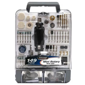 Chicago Power Tool 63516 Mini Rotary Tool Set - 149 Piece
