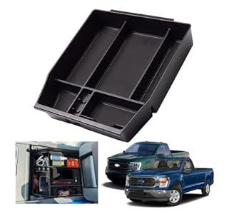 2024 2025 F150 Console Tray Center Console Organizer Tray for 2025 2022 2023 2024 Ford F150 Raptor Center Armrest Glove Storage Box for Ford F150 2022 Accessories F150 Armrest Secondary Storage Box