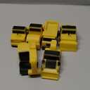 Tub Works Construction Trucks Mold Free Bath Toys, 6 Pack | Sealed, No Hole Bath Toys Design Keeps Moisture Out | Soft, Squeezable & Float on Water | Baby & Toddler Bathtub Toys | Baby Pool Play