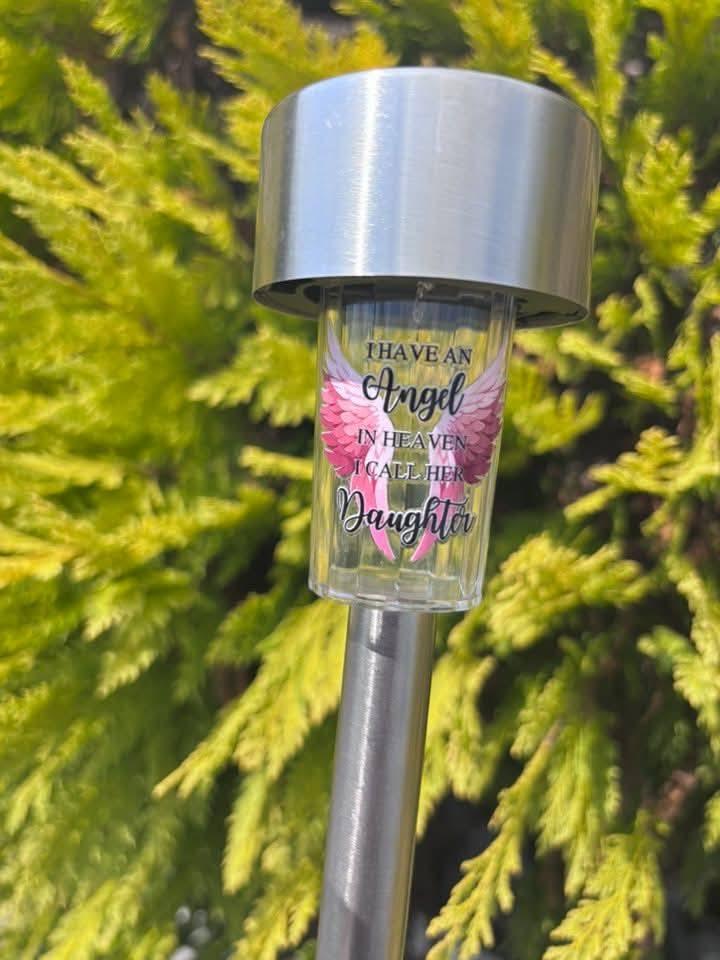 Stella Memorial Solar Lights Metal Patch Light Memorial  1 Piece