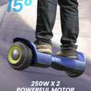 Gyroor Self Balancing Scooter New G13 All Terrain Balancing Scooter with LED Lights, Self Balancing Off Road with Bluetooth for Kids ages 6-12 and Adults-Black