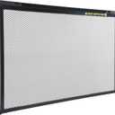 Lippert Components 859794 Screen Defender RV Entry Door Aluminum Screen Protector, 30-inch, Black