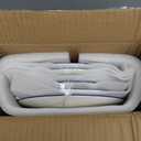 Ceramic Salad Plates Set - 8.5 Inch Kitchen Small Round Dinner - Scratch Resistant Porcelain Microwave Oven Dishwasher Safe - Dishes for Sandwich Dessert Appetizer - Set of 6 - Vintage Blue