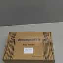 Key and Mail Holder for Wall, Mail Organizer Wall Mount with 6 Hooks and Storage Drawer, Wooden Key Rack Hanger with Shelf for Entryway and Home Decor (Standard(11.6''x7.9''), Brown)