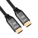 xiwai HDMI 2.1 Cable Ultra-HD UHD 8K 60hz 4K 120hz Cable with Audio & Ethernet HDMI Cord 1m-5m (2.0M) for Monitor