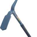 ESTWING Geo/Paleo Rock Pick - 25" Geologist Tool with All Steel Construction & Vinyl Cushion Grip - GP100, Blue