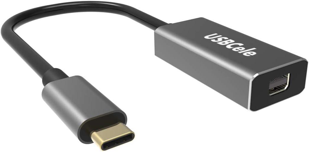 USB-C to Mini DisplayPort Adapter, USB Type C (Thunderbolt 3) to Mini DP 4K Cable Adapter for MacBook Pro, iMac/iMac Pro, LED Cinema Display and More [Advanced Chip]