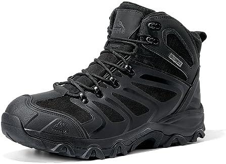 NORTIV 8 Men's Ankle High Waterproof Hiking Boots  Outdoor Lightweight Shoes Trekking Trails Armadillo 13