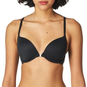 Calvin Klein Women's Perfectly Fit Lightly Lined Memory Touch Racerback Bra (32DD, Black)