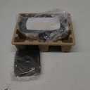 UME 19W LED Flood Light Motion Sensor Outdoor, 2 Adjustable Head, 2000LM, 5000K, IP65 Waterproof, Dusk to Dawn Security Light with Photocell for Exterior,Outside,Garage,House(Black) (1pack)