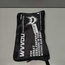 WVVOU Soccer Goalie Gloves Youth Adults, High Performance Goalkeeper Gloves Breathable Soccer Gloves 4+3mm Super Grip for The Toughest Saves (Black Blue) Size 7