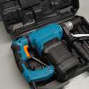 Berserker 1-9/16" SDS-Max Heavy Duty Rotary Hammer Drill with Vibration Control, Safety Clutch,13 Amp 3 Functions Demolition Rotomartillo for Concrete-Including 4 Drill Bits,2 Chisels, Carrying Case