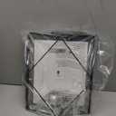 Umbra Prisma 8x10 Picture Frame, Floating Wall or Desk Photo Display for Pictures, Art, Illustrations, Graphic Text & More, Metal, Black