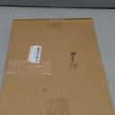 CRANBURY Punchless Clamp Binder (Dusky Gray), Ringless Binder Holds 100 Letter Size Pages, Documents, 8.5x11 Folder with Metal Clip for Home or Office, Transparent Acid-Free Poly