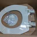 Mayfair Cassel Slow Close Toilet Seat, Easy Clean, Non Slip Premium Wood Seat, Easy Install, Made in USA, Round, Biscuit
