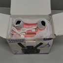 Karaoke Machine,Portable Bluetooth Speaker with 2 Wireless Microphone for Adults & Kids with LED Lights, Karaoke Microphone with PA System Supports USB/TF/AUX,Gift for Party (Pink)