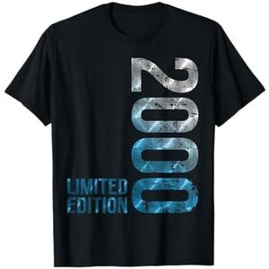 25th Birthday Gifts Men Women 25 Years Old Vintage 2000 T-Shirt Large, Black  25th Birthday Gifts Men Women 25 Years Old Vintage 2000 T-Shirt Large, Black