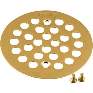 Moen 101664BG 4-1/4-Inch Screw-In Shower Strainer, Brushed Gold