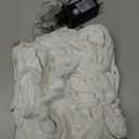 INST Halloween Spider Web Lights Decoration 12 Ft Lighted Spider Web Giant Halloween Yard Outdoor Decorations with 160 LED Waterproof & Timer for Halloween Outdoor Indoor Party Haunted House Decor