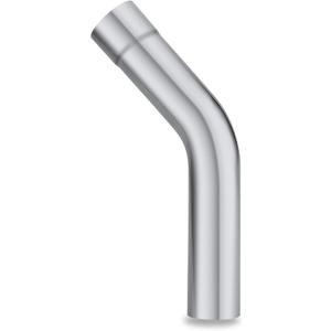 LCGP 45 Degree Exhaust Tube 2.5"OD Made of Super Quality Mild Steel DIY Exhaust Pipe