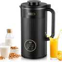 FOHERE 35oz Nut Milk Maker Machine, 800W Upgraded Soy Milk Maker for Plant-Based Milk, Nut, Almond, Oat, Soy, Juice, Baby Food & Shakes, with 12h Timer/Auto-Clean/Room Temp/Keep Warm/Boil