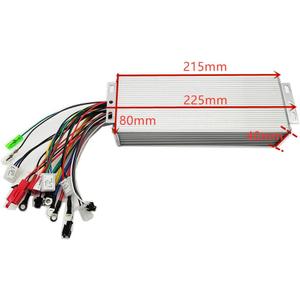 Brushless Controller 48V 60V 64V 1000W Maximum Current 40A Aluminium Alloy for Electric Bicycle Scooter E-Scooter E-Bike